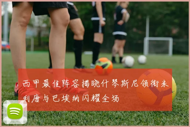 西甲最佳阵容揭晓什琴斯尼领衔米利唐与巴埃纳闪耀全场