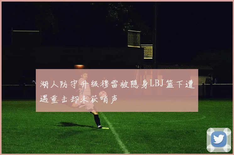 湖人防守升级穆雷被隐身LBJ篮下遭遇重击却未获哨声